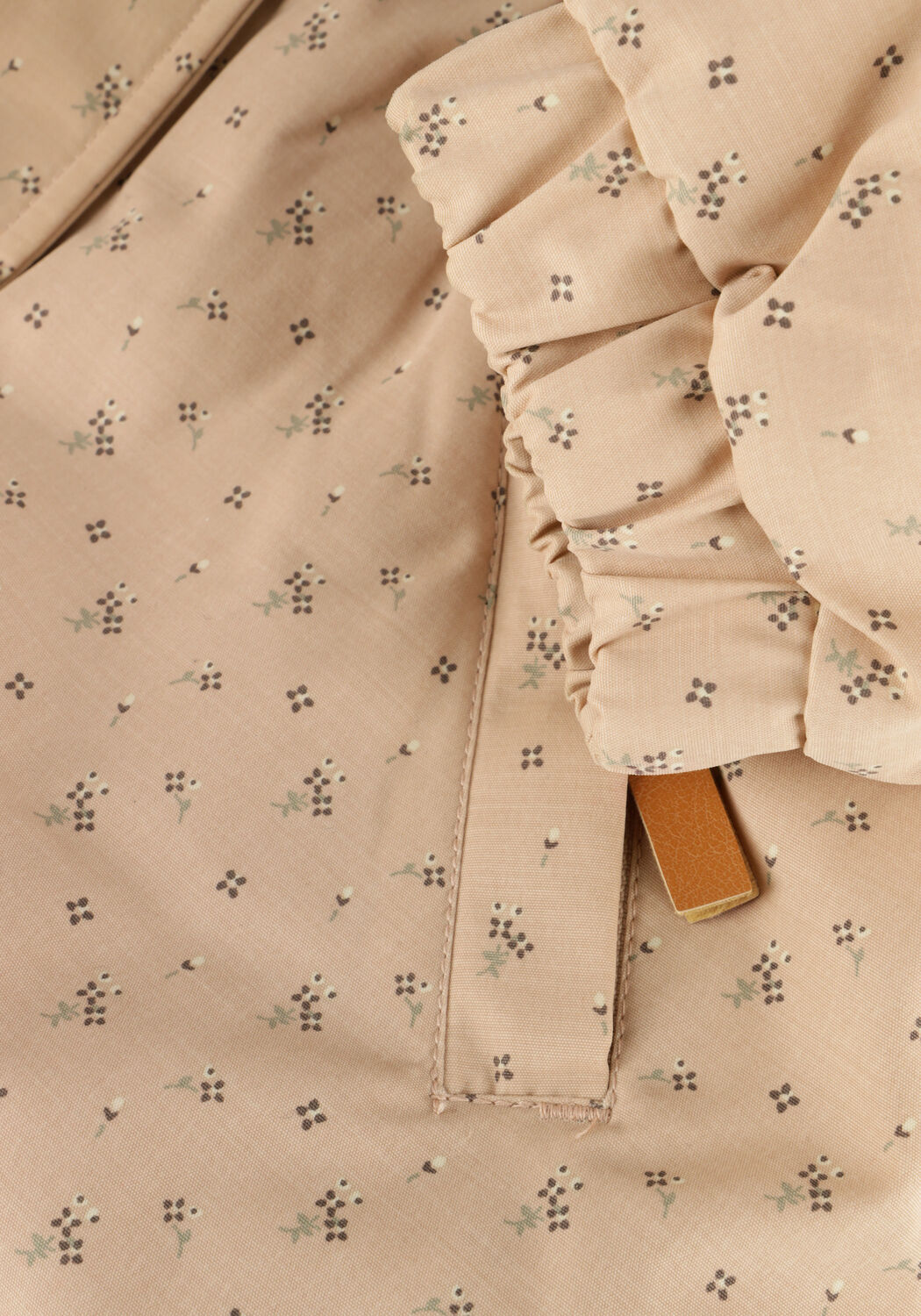 Beige LIL' ATELIER Parkas NMFGERDA PADDED LONG JACKET AOP FO LIL - large