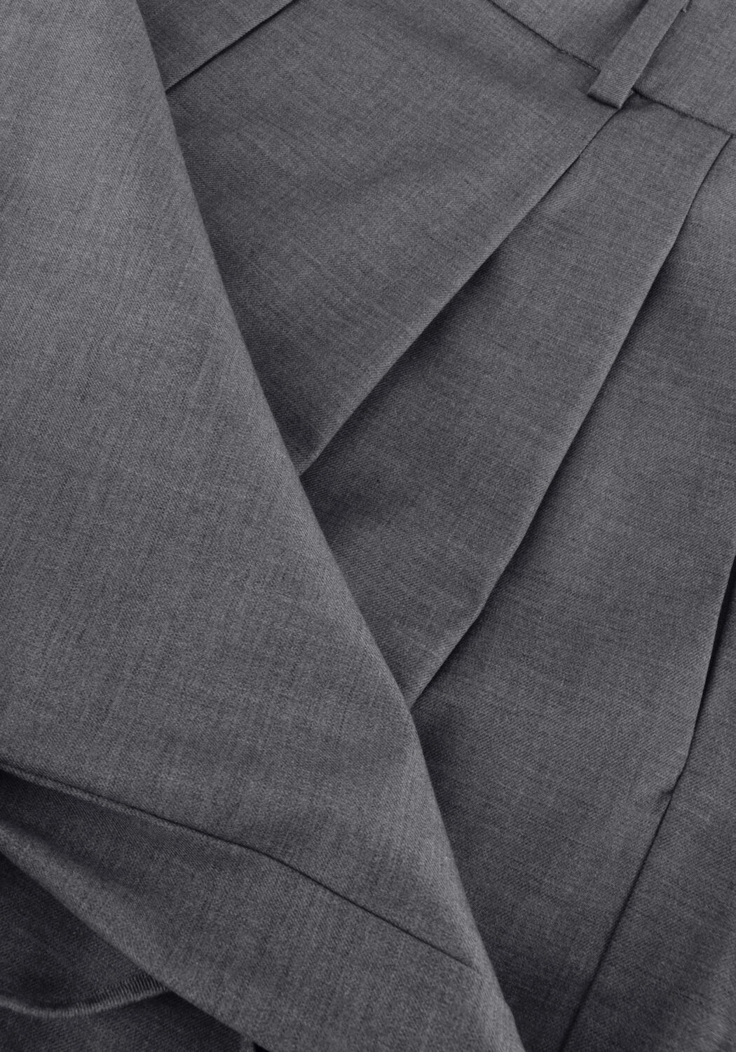 Graue CO'COUTURE Hosen LIAM STRING PLEAT LL PANT - large