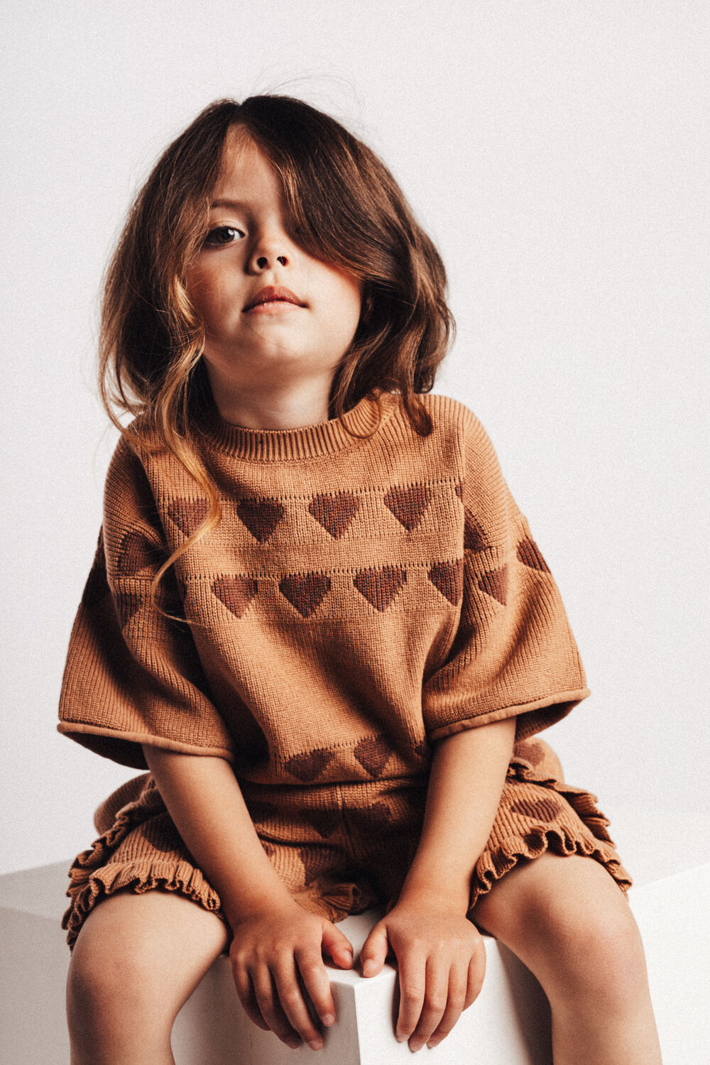 Braune BAJE STUDIO Top PARAISO - large