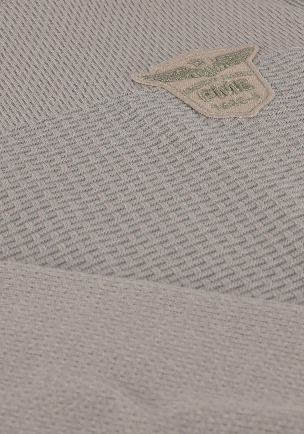 Graue PME LEGEND Pullover R-NECK COTTON PLATED - large