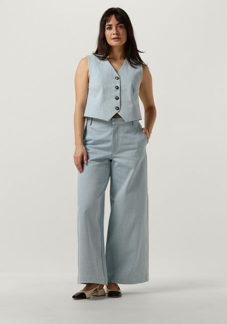 Hellblau MY ESSENTIAL WARDROBE Weite Hose WINNIEMW 159 WIDE PANT - large