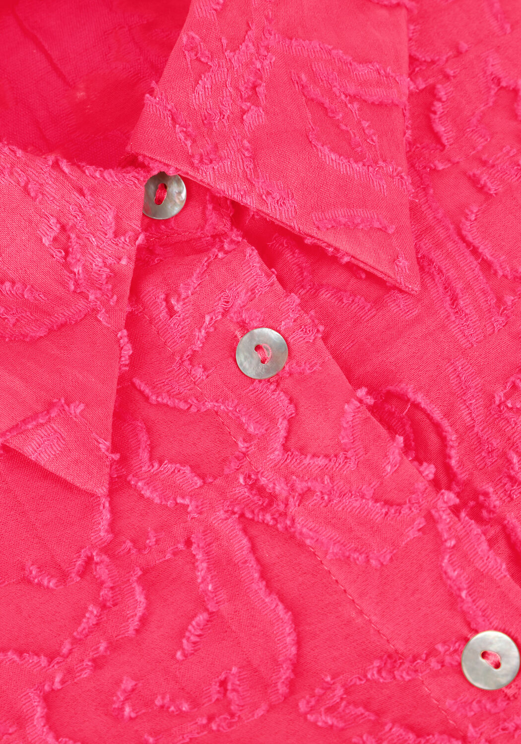 Rosane JANSEN AMSTERDAM Blusen NANNE BLOUSE FJ 722 3/4 PUFFED SLEEVE - large