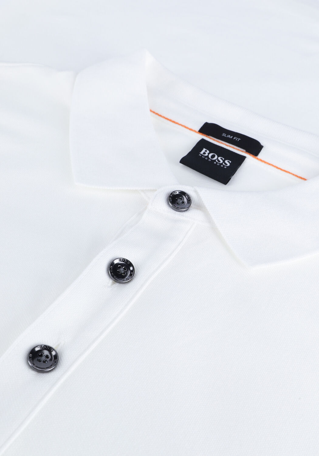 Wei&szlig;e BOSS ORANGE Polo-Shirt PASSENGER 10193126 01 - large