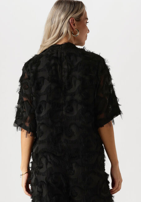 Schwarze MINUS T-shirt MSMAICA HIGH NECK BLOUSE - large