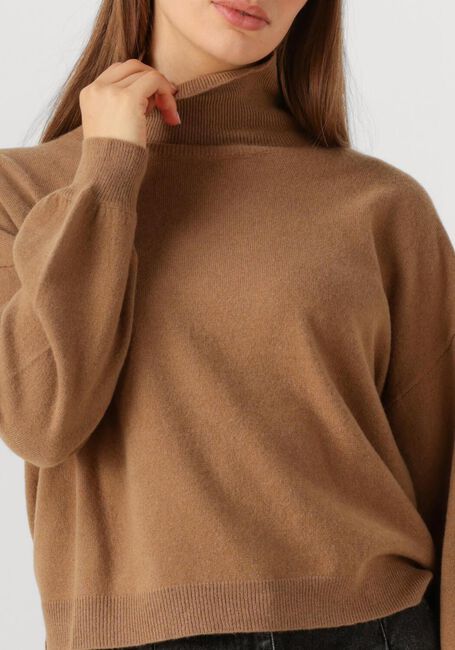 Camelfarbene BY-BAR Pullover SAMMIE PULLOVER - large