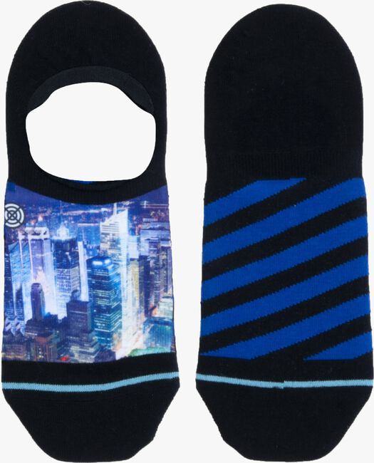 Blaue XPOOOS Socken CITYLIGHTS INVISIBLE - large