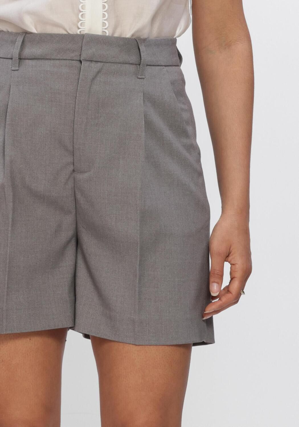 Hellgrau COPENHAGEN MUSE Kurze Hose CMTAILOR-SHORTS - large