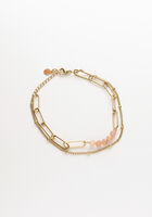 Braune NOTRE-V Armband ARMBAND DUBBEL CHAIN - medium