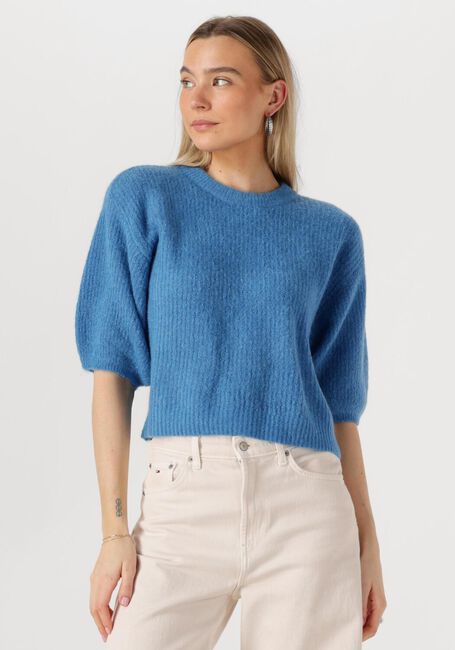 Blaue MSCH COPENHAGEN Pullover MSCHHILA HOPE 2 4 PULLOVER - large