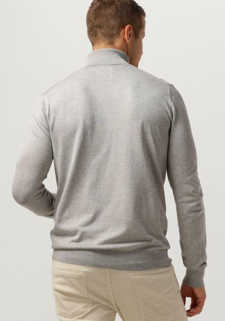 Graue SCOTCH & SODA Rollkragenpullover REGULAR FIT ESSENTIALS TURTLE IN ECO VERO - large