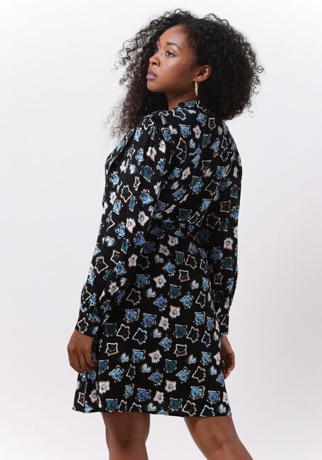 Schwarze POM AMSTERDAM Minikleid DRESS 6947 - large