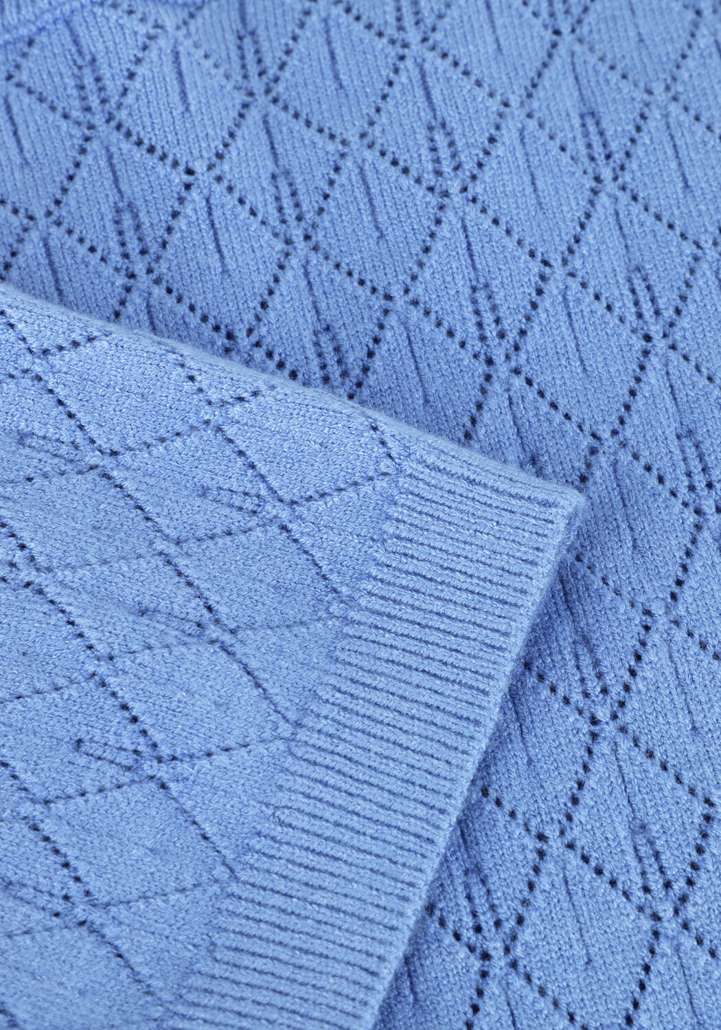 Hellblau SELECTED WOMEN Top SLFHELEN 2/4 KNIT BOAT NECK - large