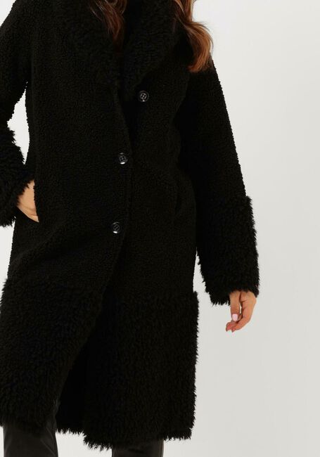 Schwarze BEAUMONT Teddy-Jacke LAMMY REVERSIBLE COAT - large