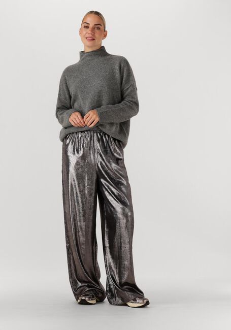 Anthrazit KNIT-TED Weite Hose METALLY - large