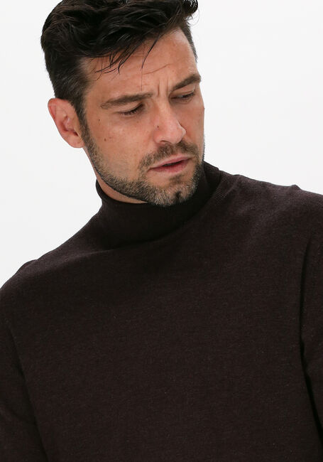 Bordeaux SCOTCH & SODA Rollkragenpullover 164006 - MELANGE TURTLENECK PU - large