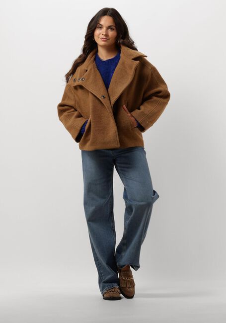 Camelfarbene BY-BAR Mäntel RIKA COAT - large