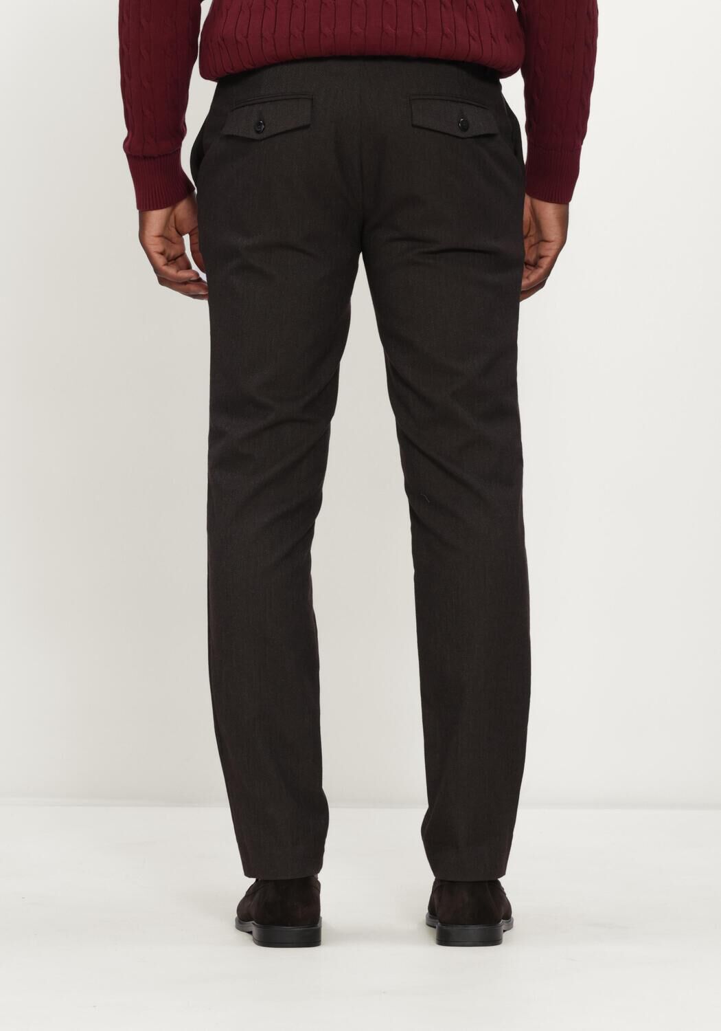 Braune ALBERTO Hose LOU - large