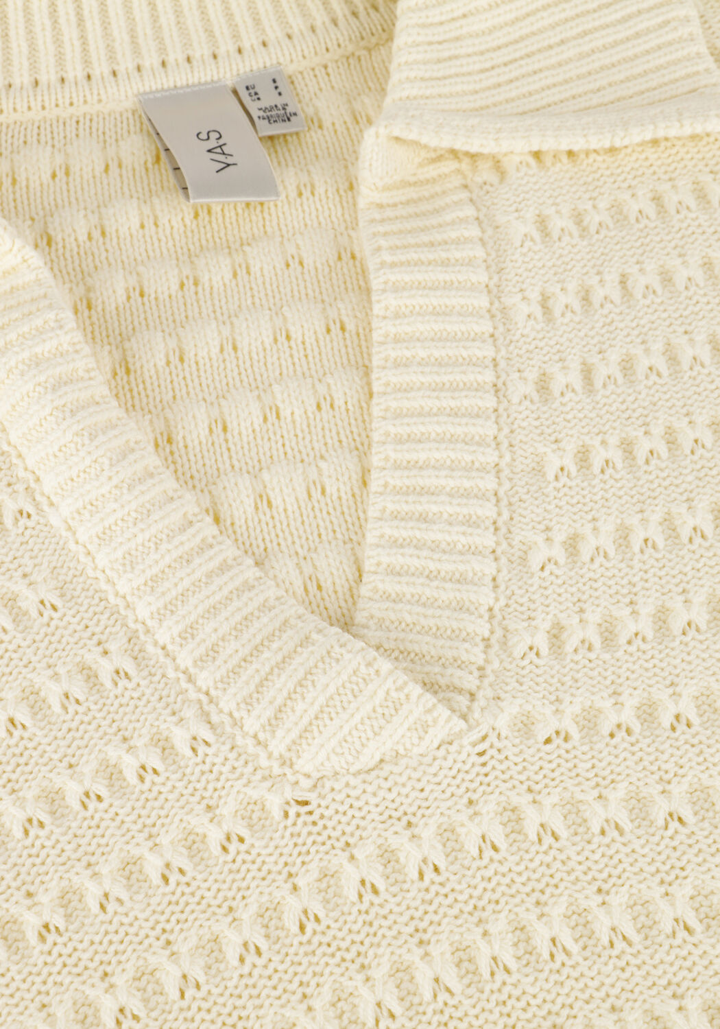 Nicht-gerade weiss Y.A.S. Midikleid YASCIBYL 2/4 LONG KNIT DRESS - large