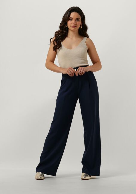 Blaue ACCESS Weite Hose PANTS WIDE-LEG - large