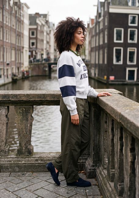 Graue CATWALK JUNKIE Sweatshirt SPORTY GRAPHIC SWEATER - large