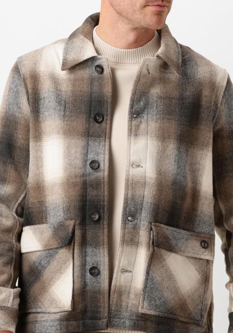 Graue DSTREZZED Jack KEY CHECK JACKET - large