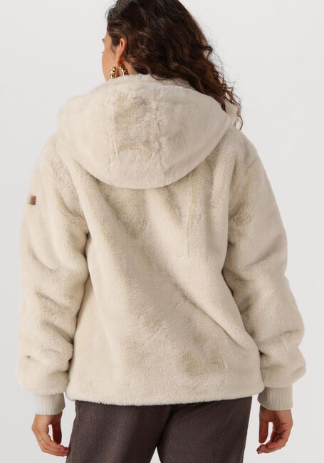 Beige MOSCOW Fake-Fur-Jack 08-08-EVELYN-3 - large
