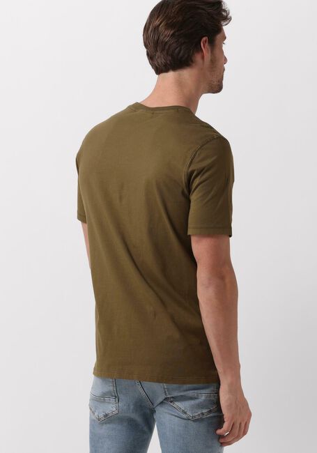 Grüne SCOTCH & SODA T-shirt GARMENT DYE LOGO CREW T-SHIRT - large