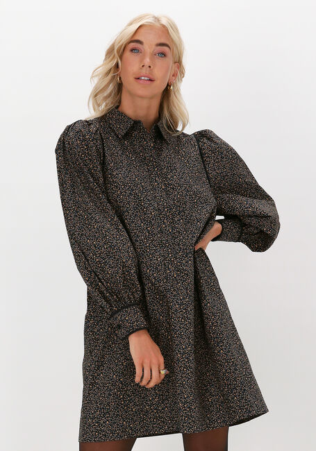 Schwarze SECOND FEMALE Minikleid JEANNE TUNIC - large