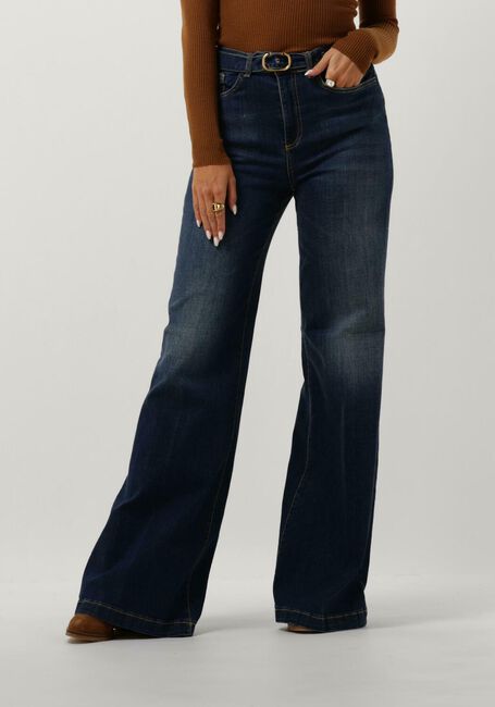 Dunkelblau TWINSET MILANO Wide jeans 15458238-CPC - large