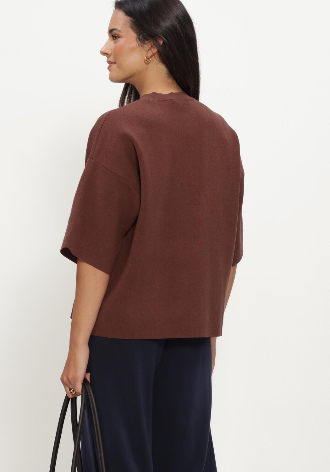 Braune MINUS Top MSLUPI KNIT T-SHIRT - large