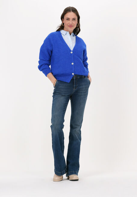 Blaue BY-BAR Strickjacke LIV CARDIGAN - large