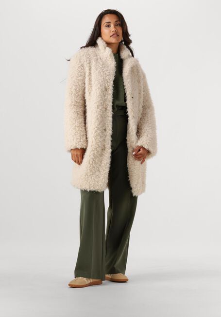 Khaki ANOTHER LABEL Weite Hose MOORE PLEATED PANTS - large