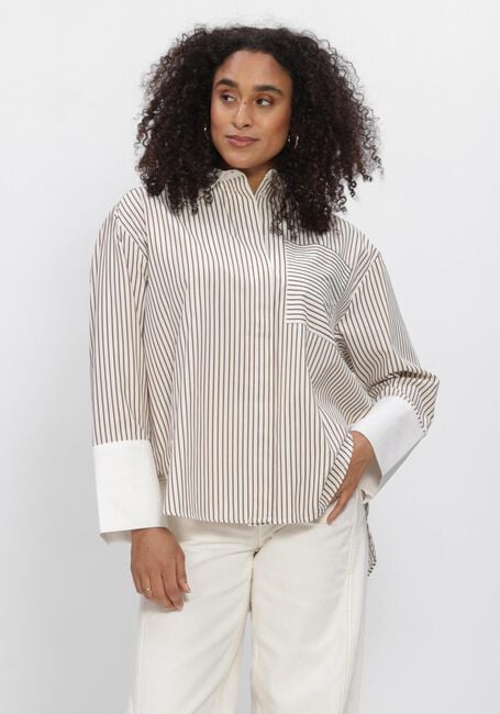 Mehrfarbige/Bunte CO'COUTURE Blusen AVARACC STRIPE SHIRT - large