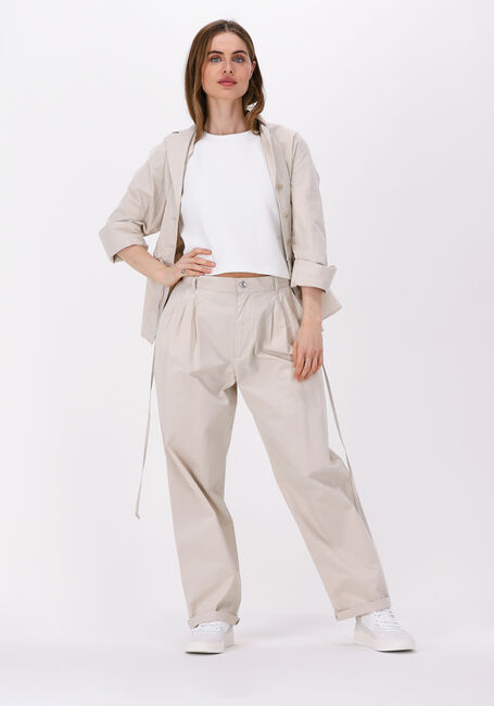 Sand VANILIA Chino SATIN COTTON CHINO - large