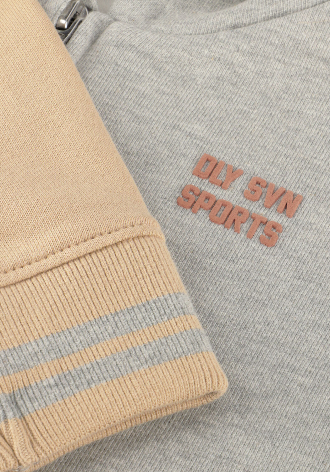 Mehrfarbige/Bunte DAILY7 Strickjacke HOODIE ZIPPERJACKET - large