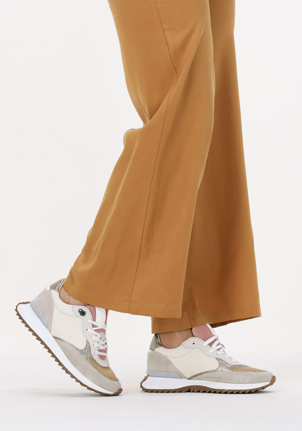 Beige FLORIS VAN BOMMEL Sneaker Low SFW-10064 - large