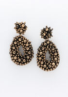 Bronzefarbig NOTRE-V Ohrringe EARRING BEADS - medium