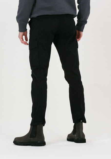 Schwarze CALVIN KLEIN Cargohosen SKINNY WASHED CARGO PANT - large