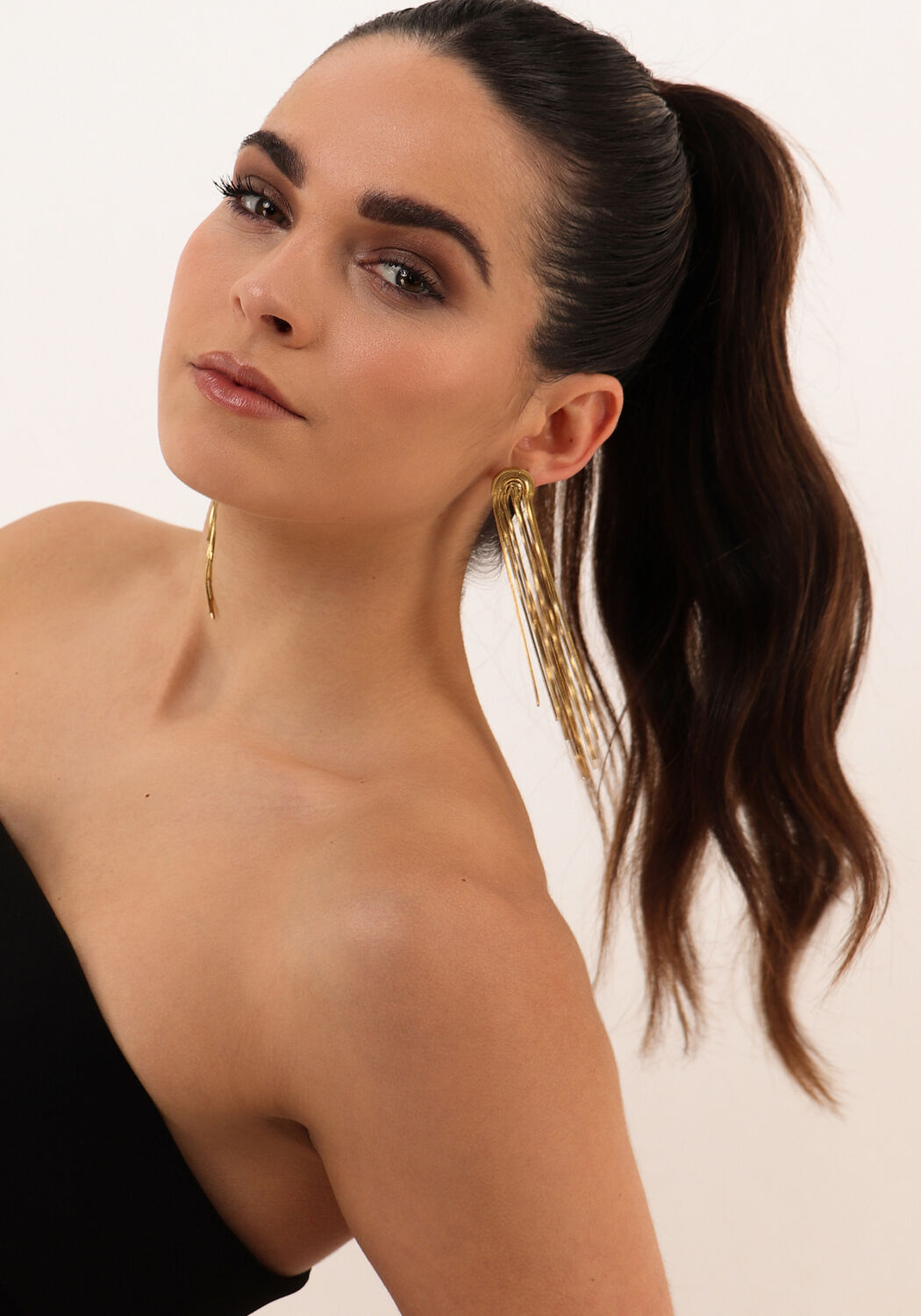V long earring cheap