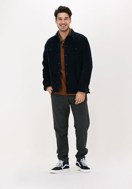 Braune SELECTED MEN Pullover SLHRELAXREID HALF ZIP SWEAT W - large