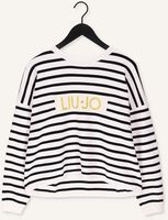Weiße LIU JO Pullover MAGLIA CHIUSA M/L PORTALOGO Weiße LIU JO Pullover MAGLIA CHIUSA M/L PORTALOGO - medium