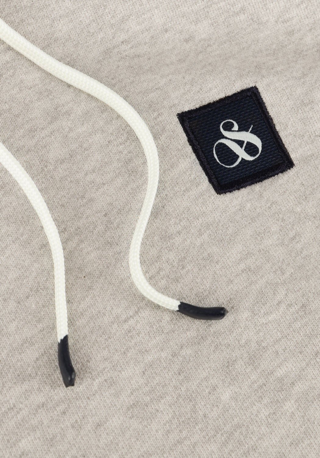 Hellgrau SCOTCH & SODA Sweatshirt ESSENTIAL LOGO BADGE HOODIE - large