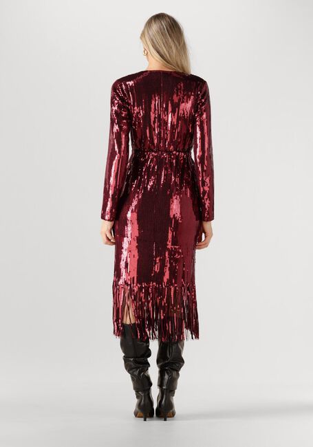 Bordeaux Y.A.S. Maxikleid YASTIO LS SEQUIN DRESS - large