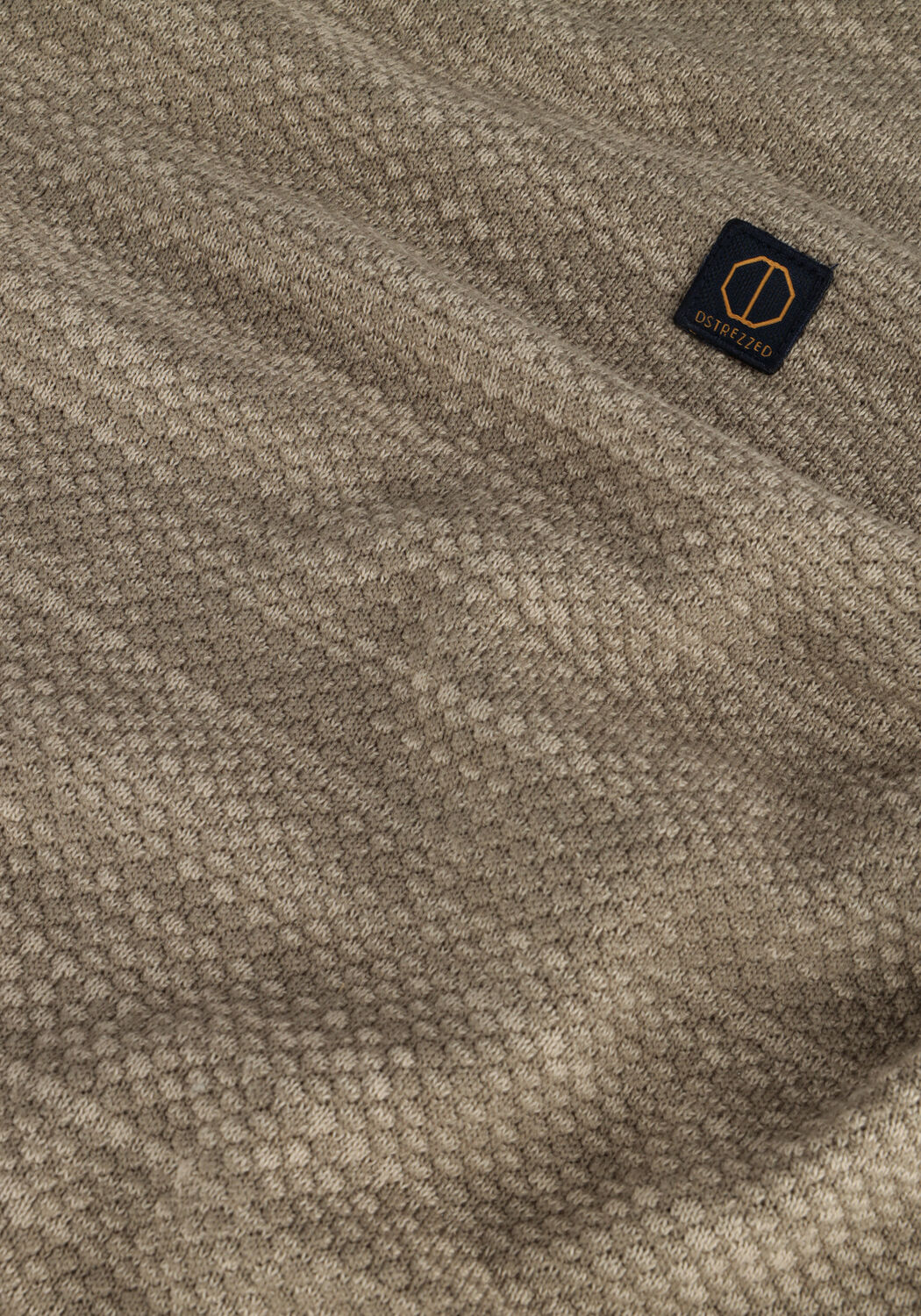 Graue DSTREZZED Pullover CREW NECK POPCORN MELANGE - large