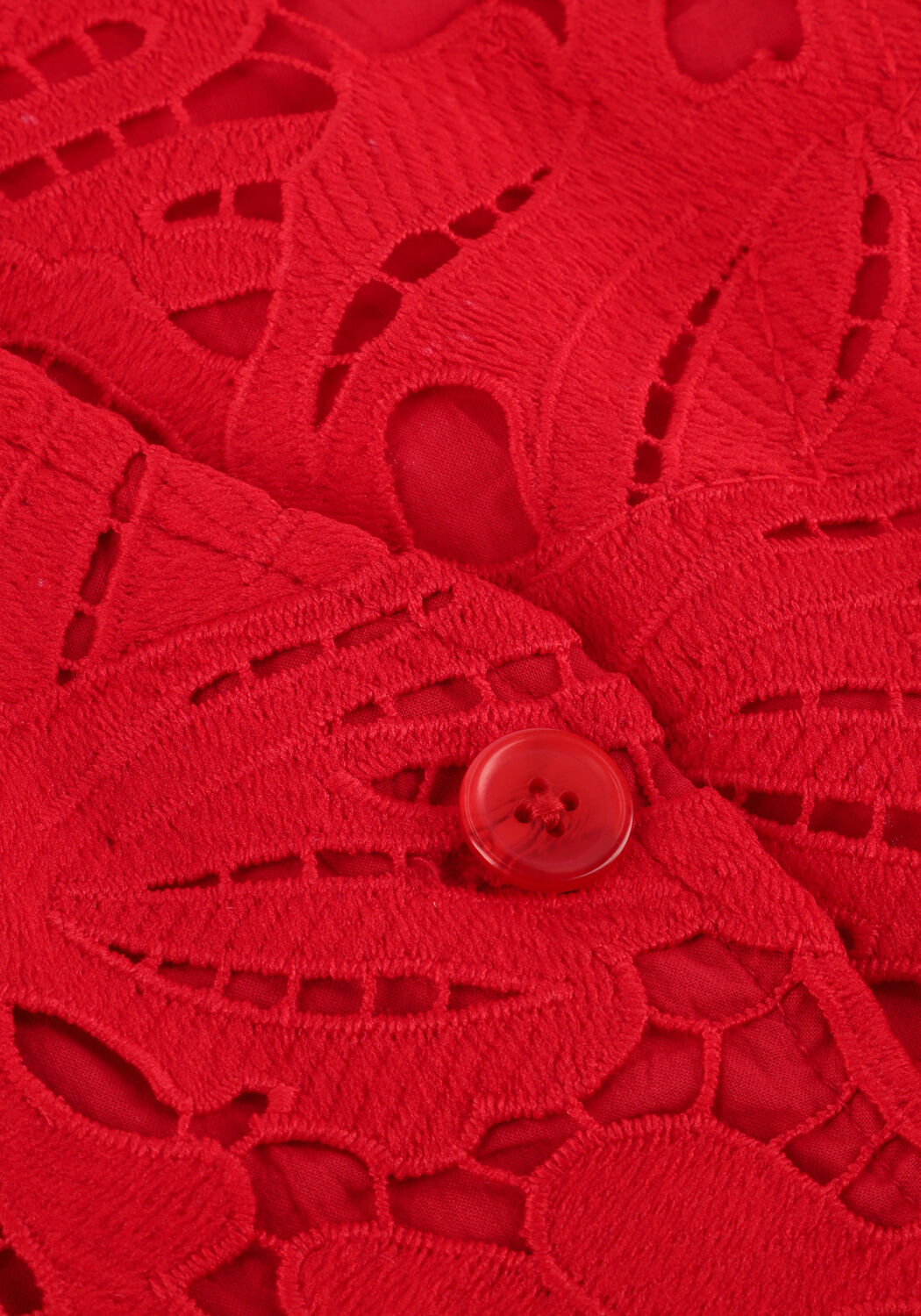 Rote POM AMSTERDAM Top TOP LACE BLOOM RED - large