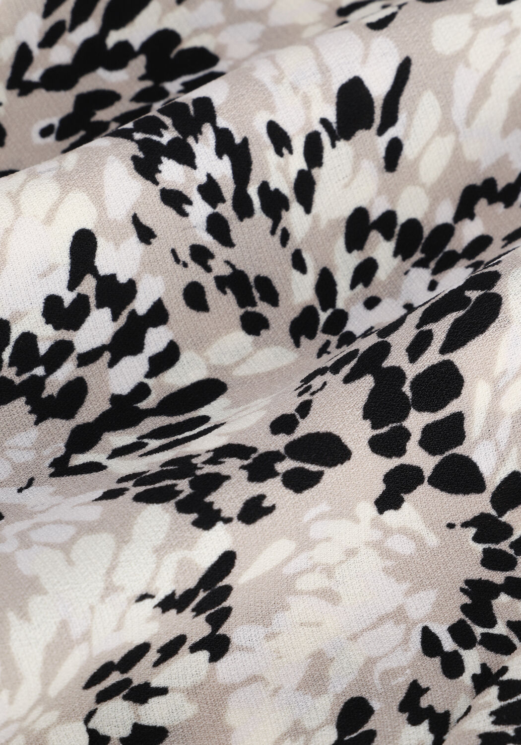 Sand ANOTHER LABEL Top PALMATUN CREPE TOP - large