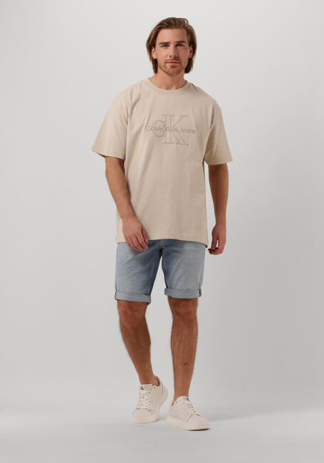 Blaue CALVIN KLEIN Jeans SLIM SHORT - large