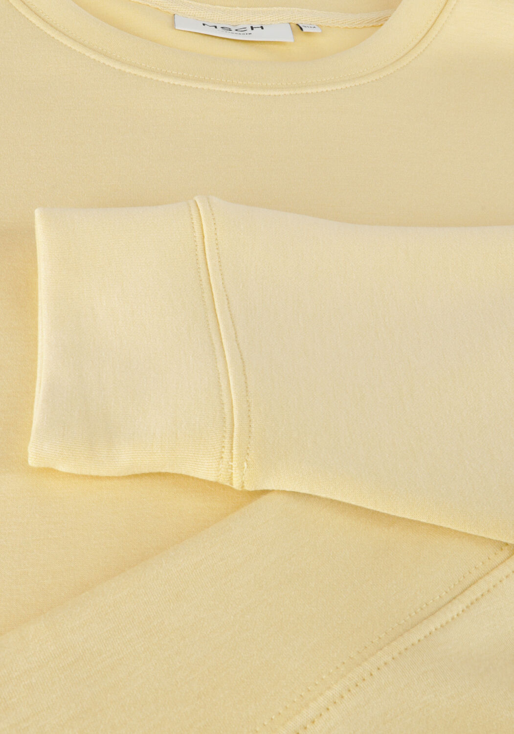 Gelbe MSCH COPENHAGEN Sweatshirt MSCHIMA Q SWEATSHIRT - large