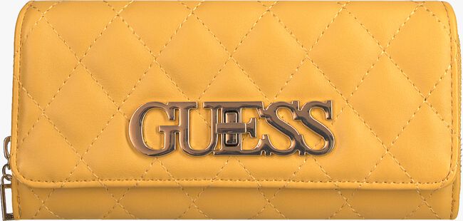 Gelbe GUESS Portemonnaie SWEET CANDY SLG - large