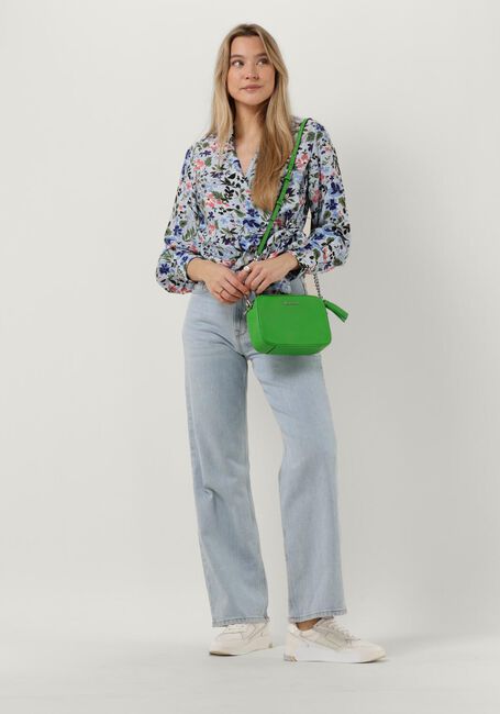 Hellblau OBJECT Top OBJRIGA L/S WRAP TOP - large